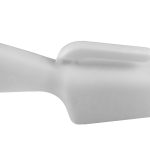 Female 1000ml white urinal with carry handle