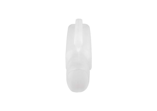 Female 1000ml white urinal with carry handle
