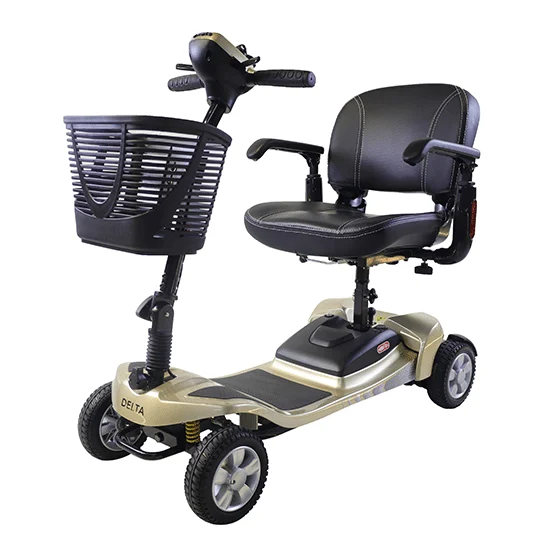 Aspire Delta Small Pull Apart Mobility Scooter with suspension and lithium battery