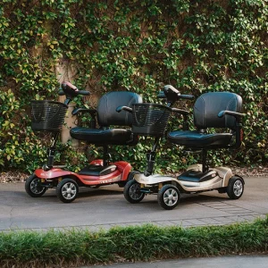 Aspire Delta Small Pull Apart Mobility Scooter with suspension and lithium battery