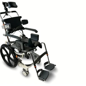 ShowerBuddy SB9 CareBuddy rehabilitation shower commode chair with tilt and configurable supports