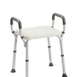 Max Mobility Delta S24 height adjustable aluminium shower stool