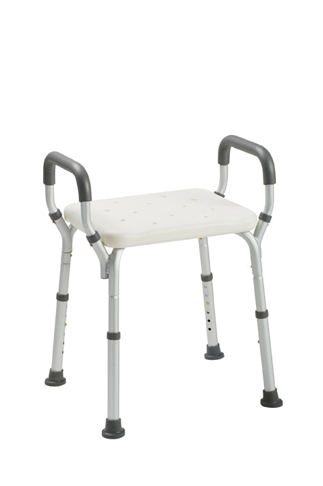 64b84445-66a6-4026-b65b-00cfe63ba67d Max Mobility Delta S24 height adjustable aluminium shower stool
