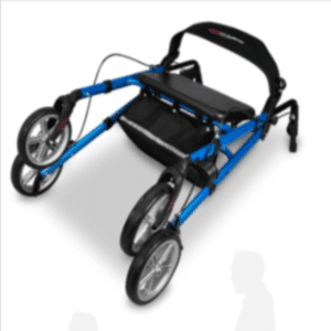Redgum Aluminium Soft Brake Adjustable 8 Inch Walker Blue