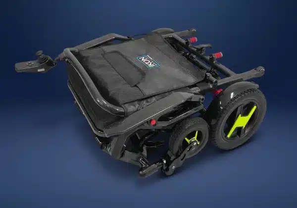 Ikon Enduro Power HD Front Folding Carbon Fibre Powerchair Black