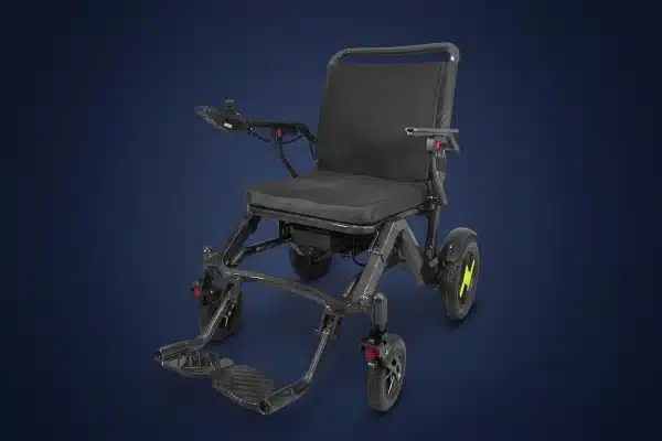 Ikon Enduro Power HD Front Folding Carbon Fibre Powerchair Black