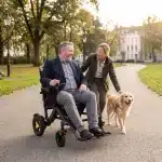 Ikon Enduro Power HD Front Folding Carbon Fibre Powerchair Black