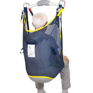 Invacare Universal Sling with Head Support Mesh for patient lifting and transfers