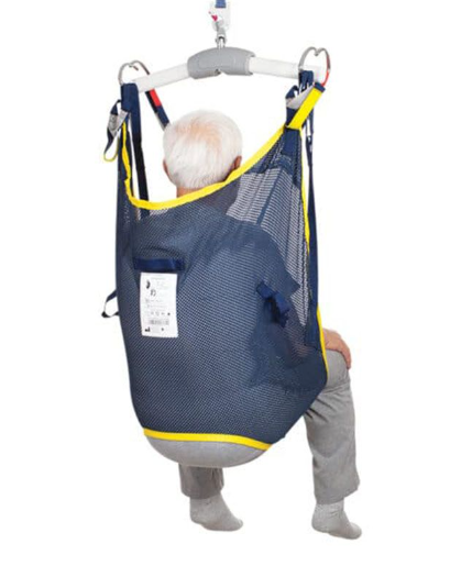 Invacare Universal Sling with Head Support Mesh for patient lifting and transfers