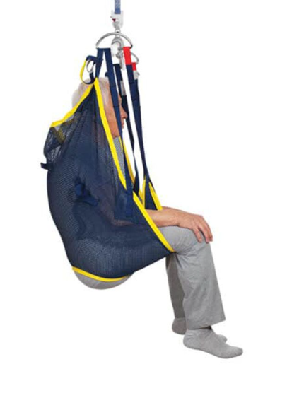 Invacare Universal Sling with Head Support Mesh for patient lifting and transfers