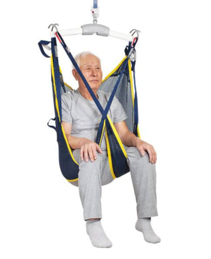 Invacare Universal Sling with Head Support Mesh for patient lifting and transfers