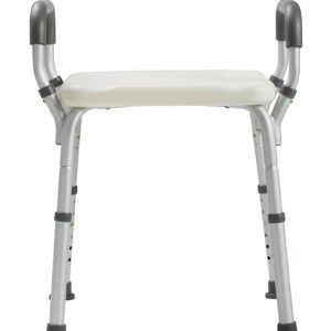 Max Mobility Delta S24 height adjustable aluminium shower stool