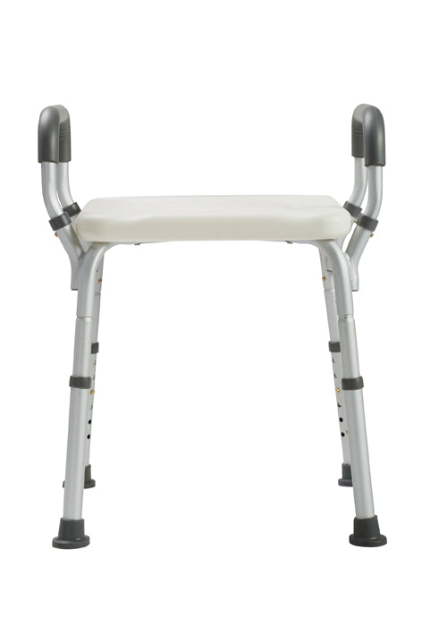 Max Mobility Delta S24 height adjustable aluminium shower stool