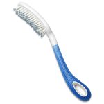 Etac Beauty Grooming Brush Long 370mm with curved handle and non-slip grip