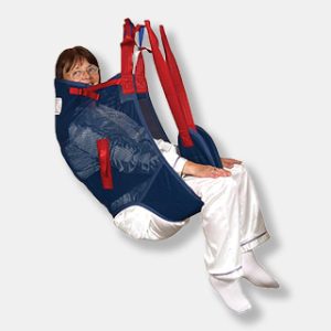 Invacare General Purpose Hygiene Sling with Head Support for patient lifting and hygiene transfers