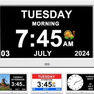 FelixRehab XL Digital Clock 10"