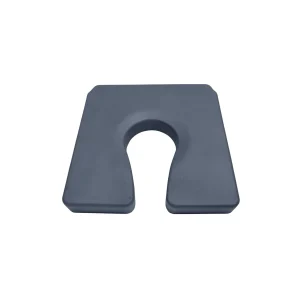 Showerbuddy SCP2 open front commode cushion with medium commode opening