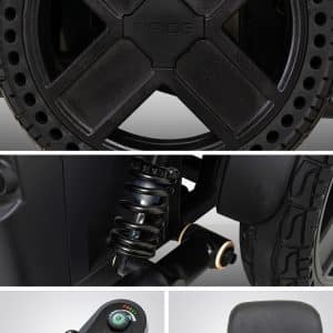 Pride Jazzy EVO 614HD heavy-duty power wheelchair with 450 lb capacity