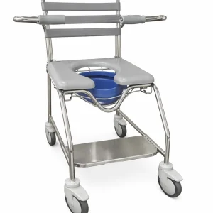 Cobalt Mobile Shower Commode