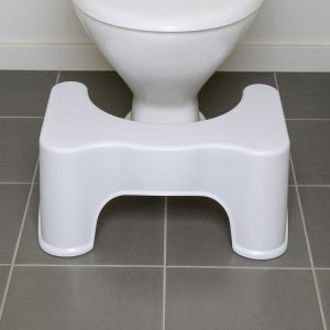 Conni Stool Optimal Positioning Toilet Step with Non-Slip Feet, 45 x 34.5 x 21 cm